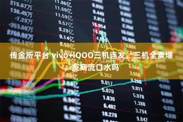 传金所平台 vivo+iQOO三机连发，三机全卖爆，友商流口水吗